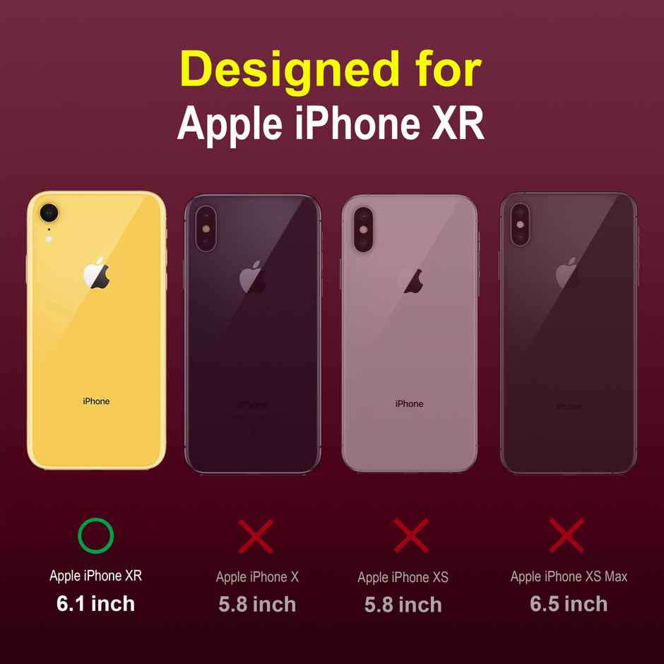 Zapcase Back Cover for Apple iPhone XR | Magic-Plum