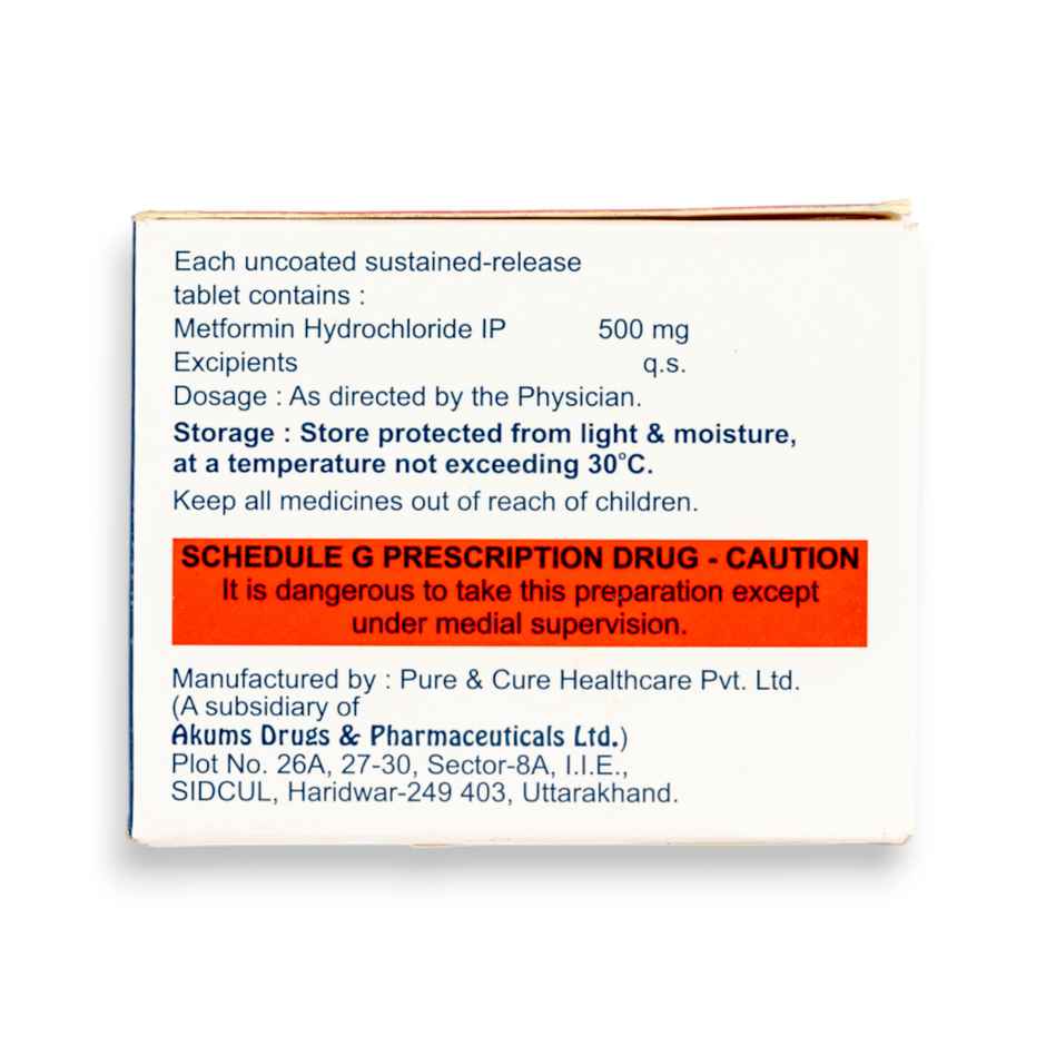 Metasens 500 Tablet SR