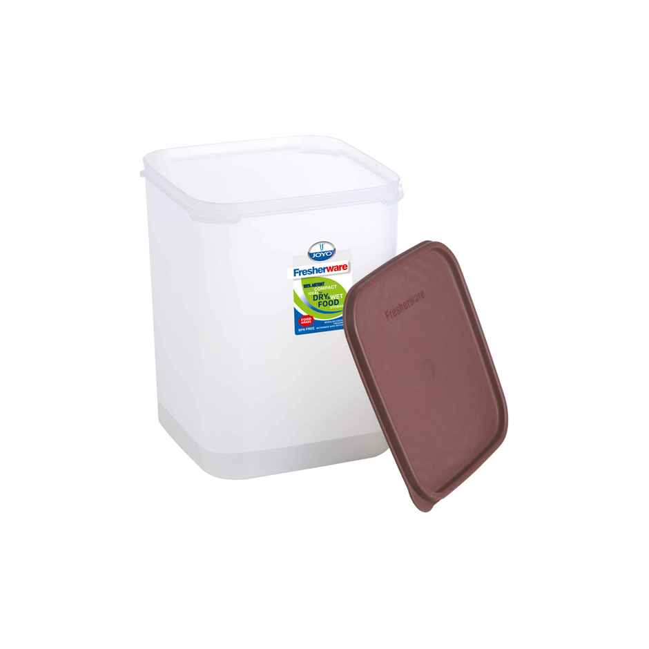 Joyo Fresherware Plastic Storage Container with Airtight Lid,Kitchen Organizers- 6 ltr-Assorted