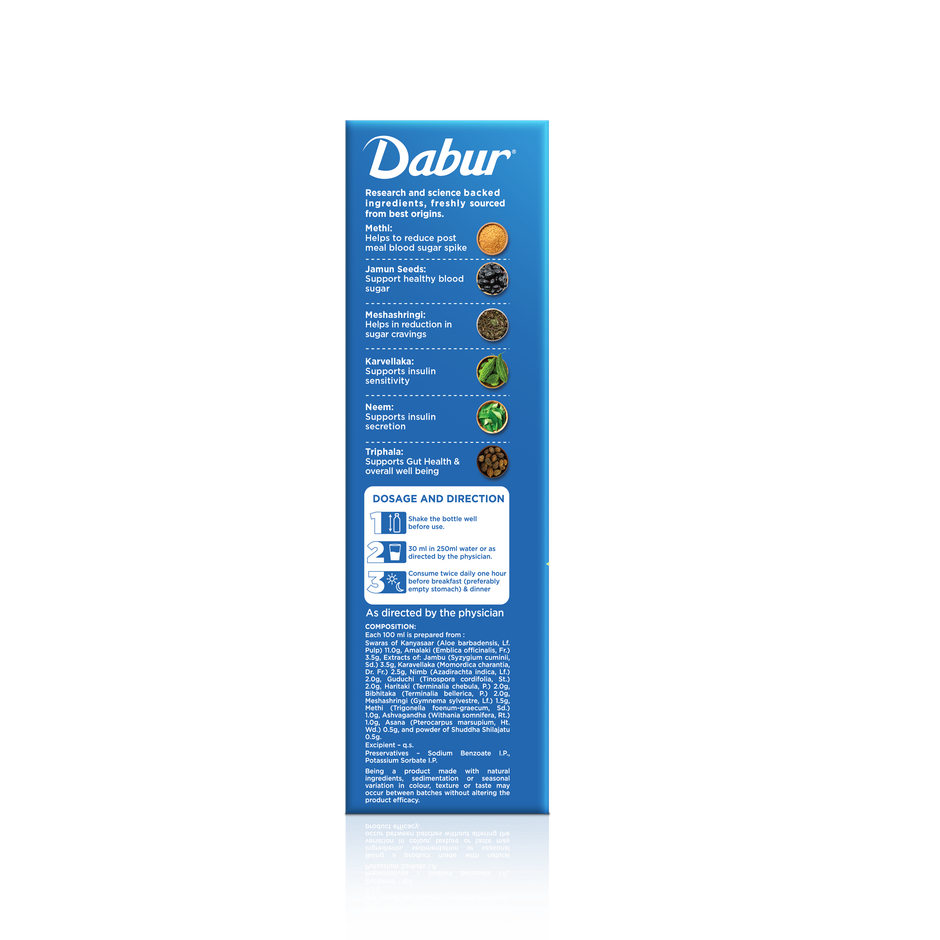 Dabur Dia Control Juice Supports Healthy Blood Sugar