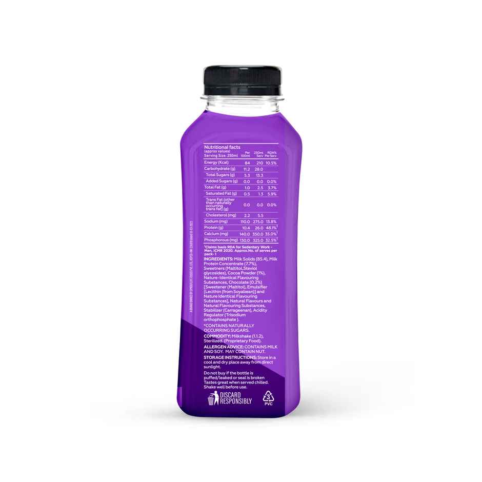 Yoga Bar 26G Protein Shake Double Chocolate | Pack Of 6