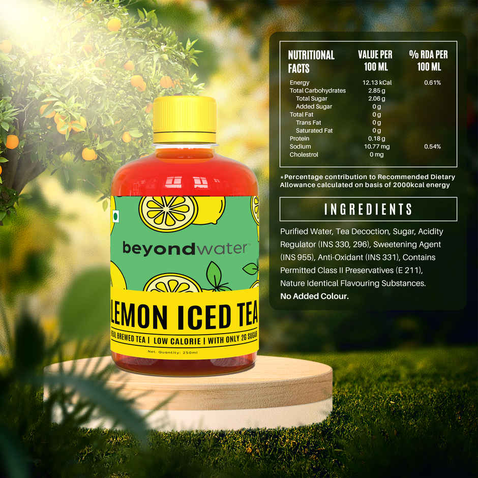 Beyond Water Lemon Iced Tea