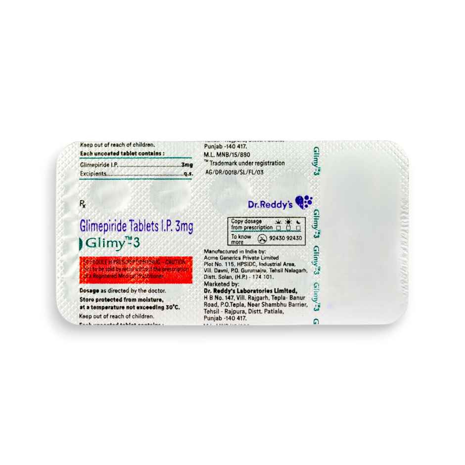 Glimy-3 Tablet