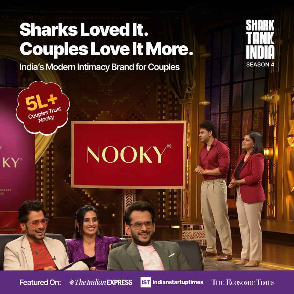 Nooky Melt 2 in 1 Personal Massager and Aphrodisiac Chocolate