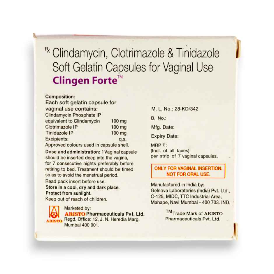 Clingen Forte Vaginal Capsule