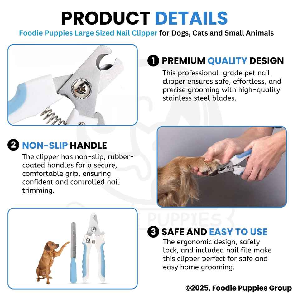 Foodie Puppies Nail Clipper for Pets | Large