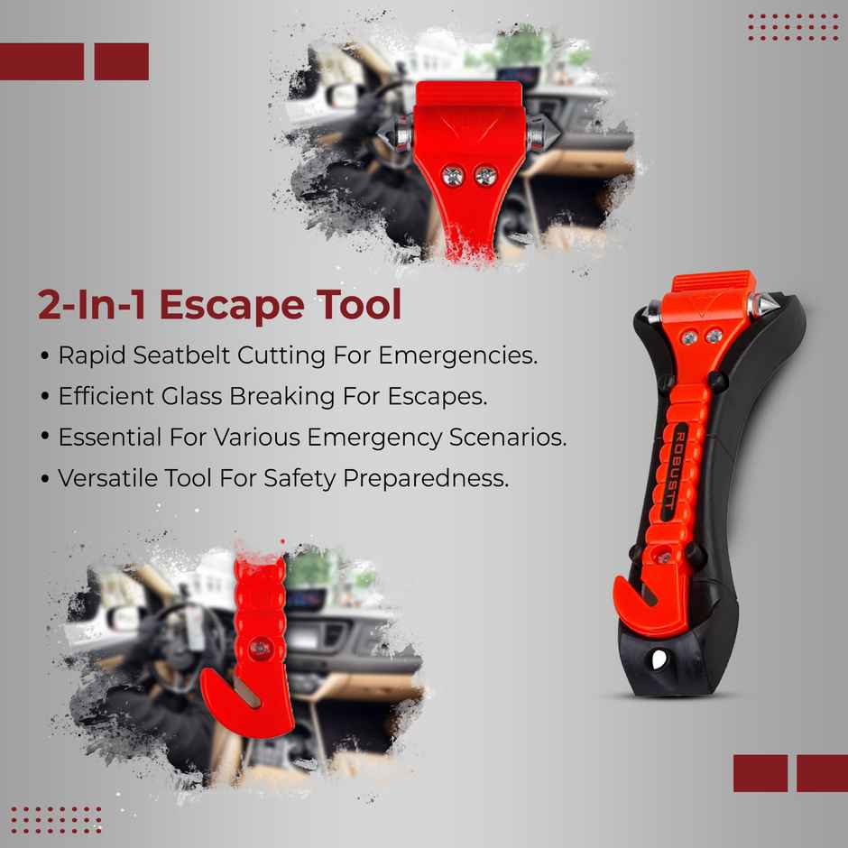 Robustt Seat Belt Cutter