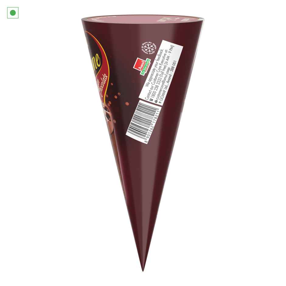 Amul Belgian Chocolate Tricone Ice Cream Cone