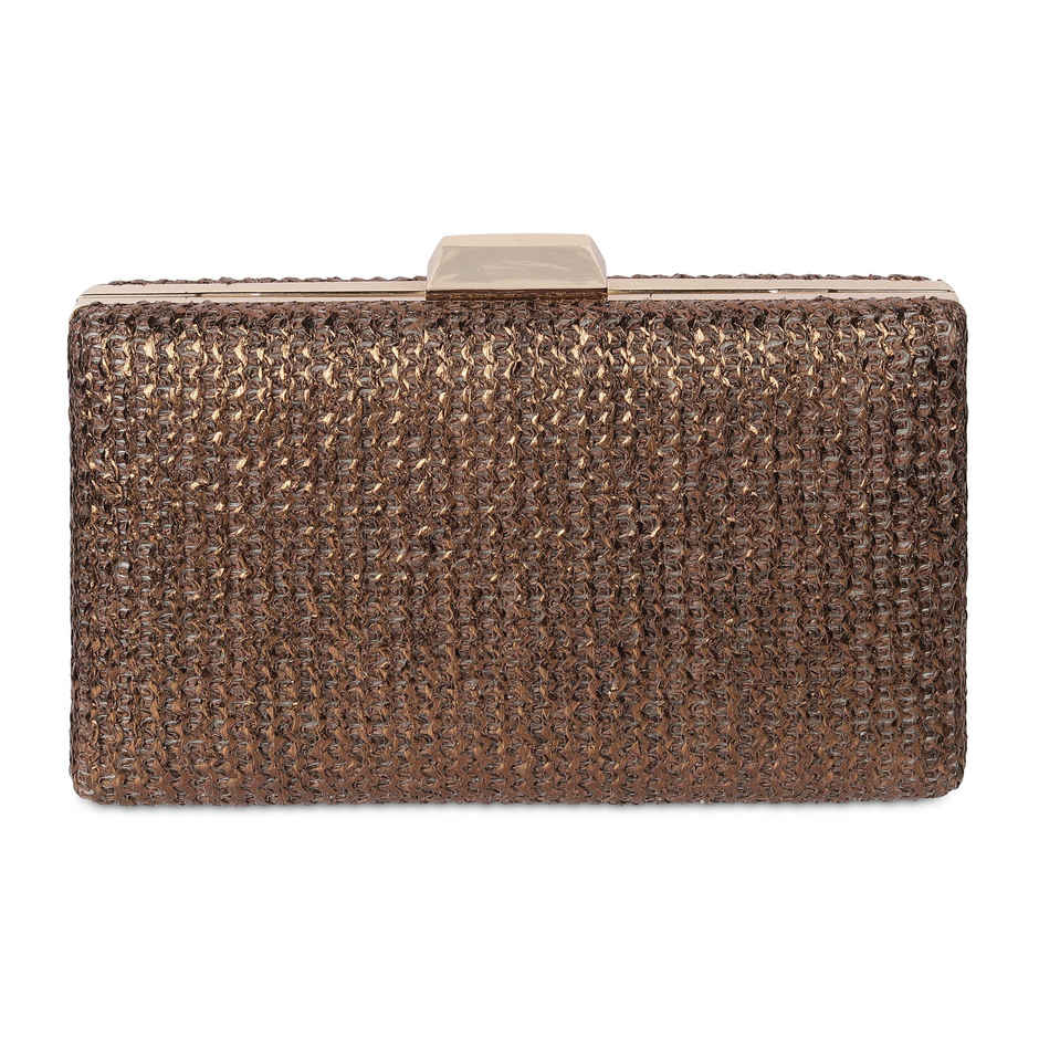 Mochi Bronze Synthetic Hand Bags for Women | 38-114-46