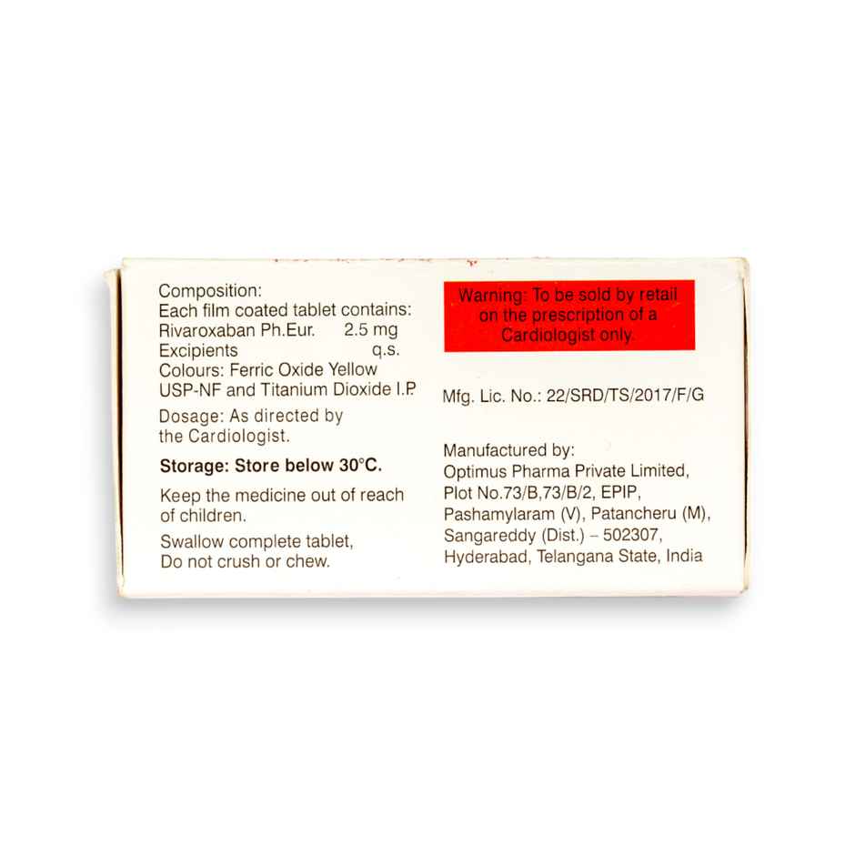 Rivaban 2.5 Tablet