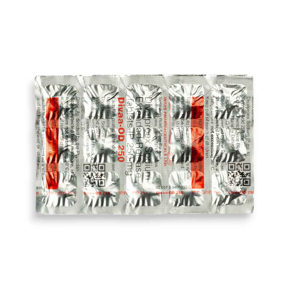 Divaa-OD 250 Tablet ER