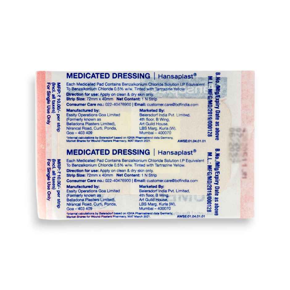 Hansaplast Jumbo Antiseptic Larger Wound Pad