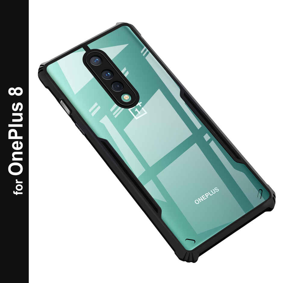 Zapcase Back Cover for OnePlus 8 | Matte-Black
