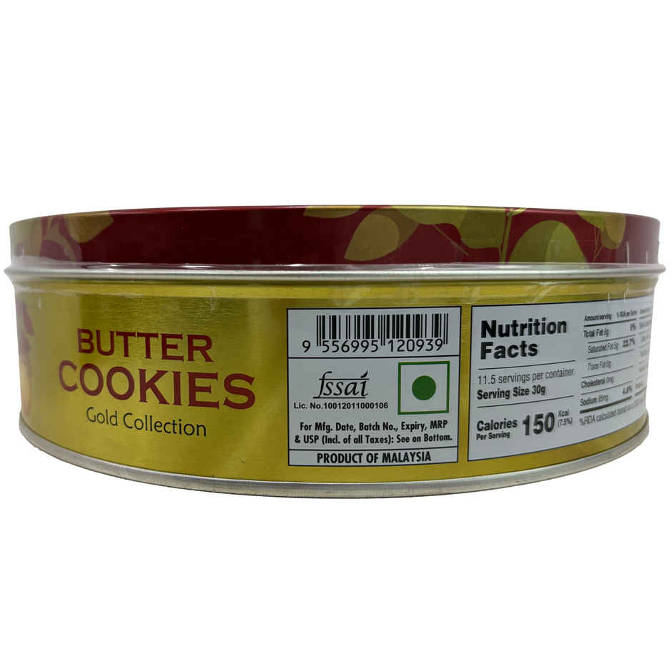 Sapphire Butter Cookies Gold Collection