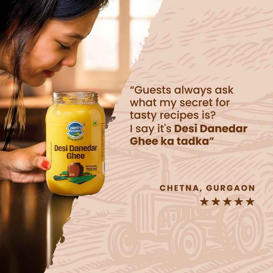 Country Delight Desi Danedar Ghee
