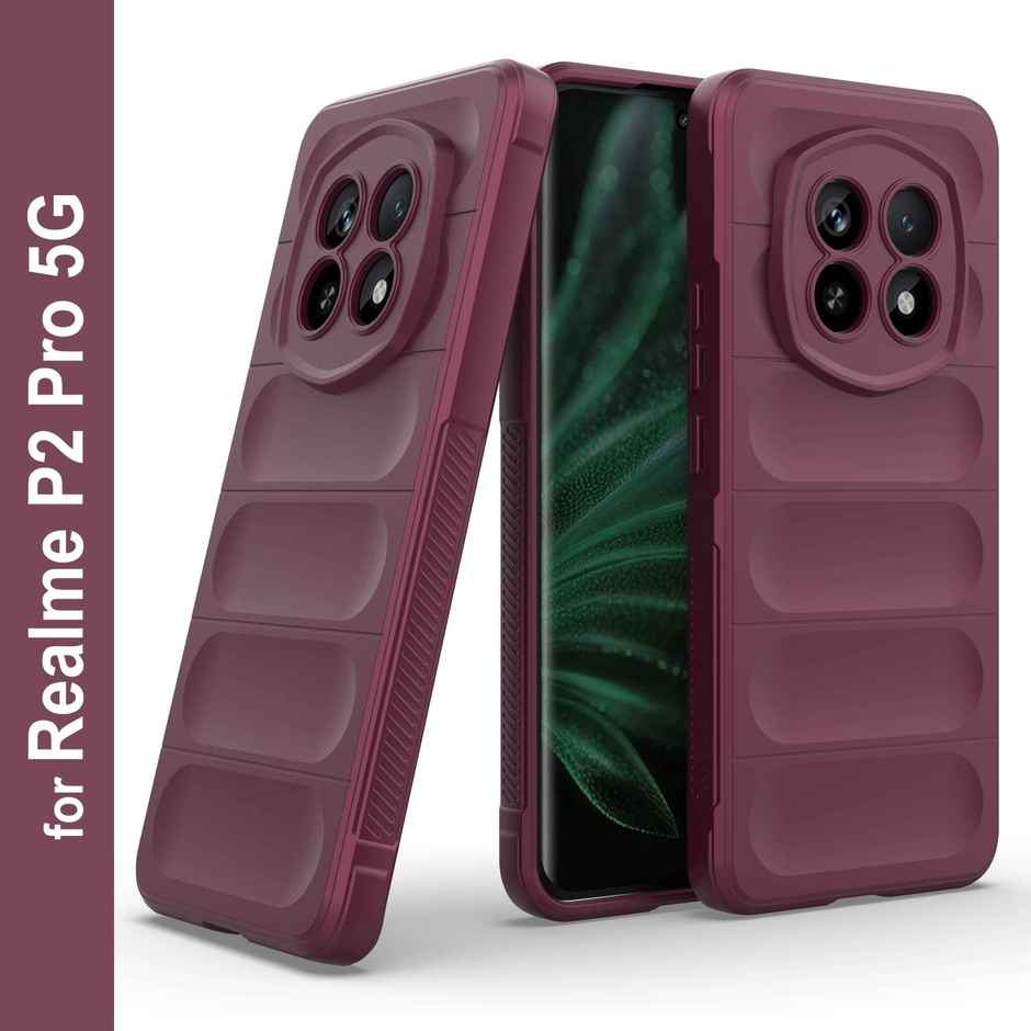 Zapcase Back Cover for Realme P2 Pro 5G | Magic-Plum