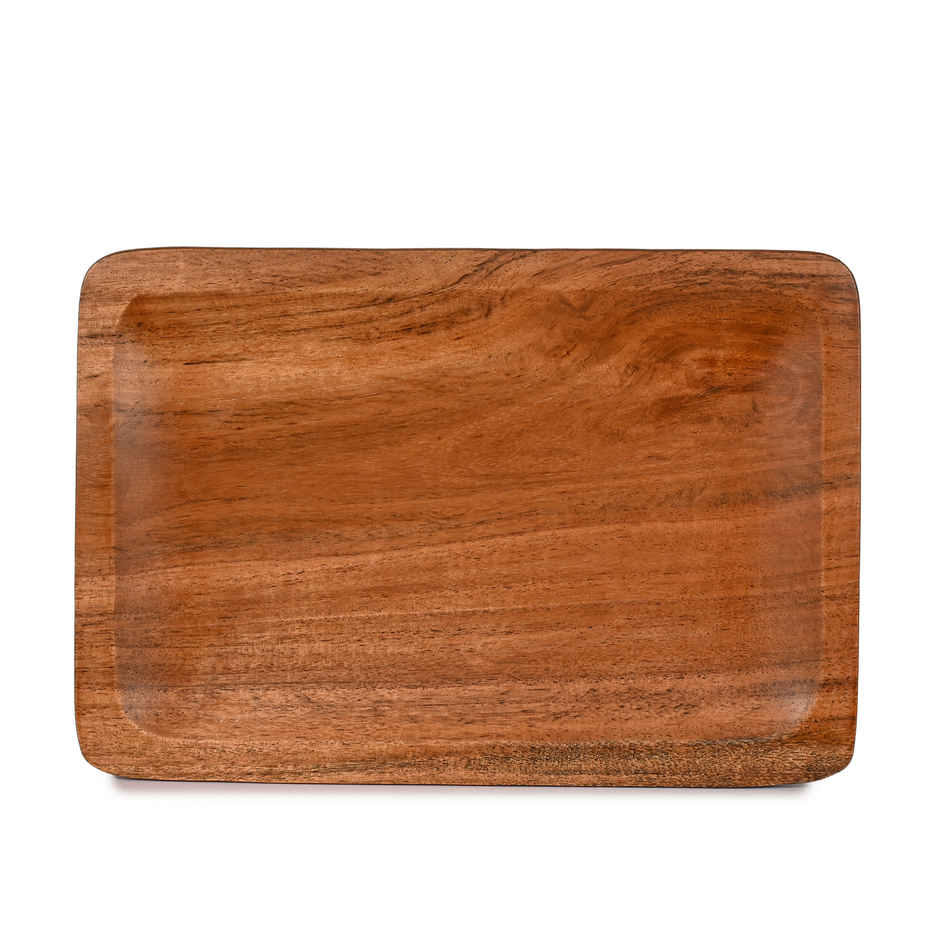 Estoria Collective Acacia Wooden Serving Platter 30x15cm