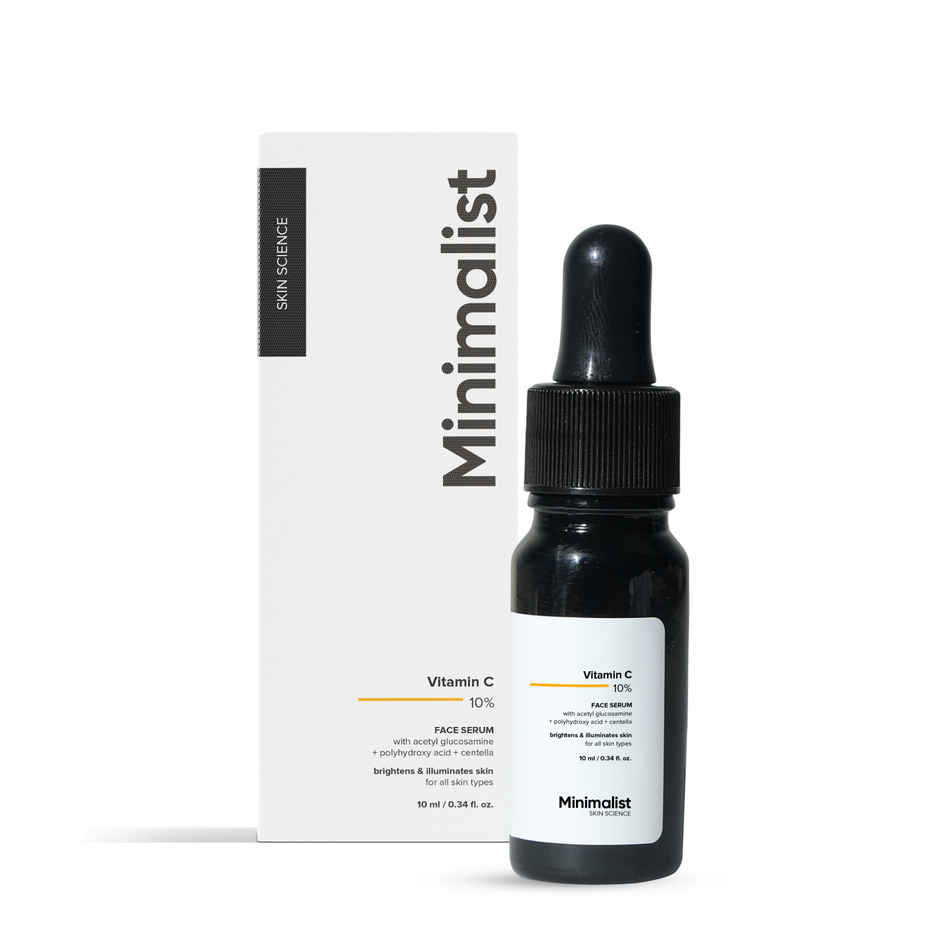 Minimalist 10% Vitamin C Brightening & Hydrating Face Serum