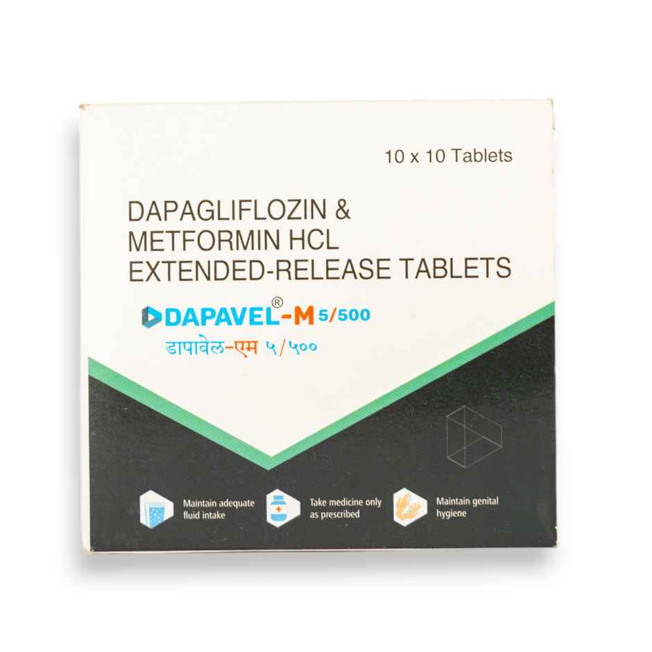 Dapavel-M 5/500 Tablet ER