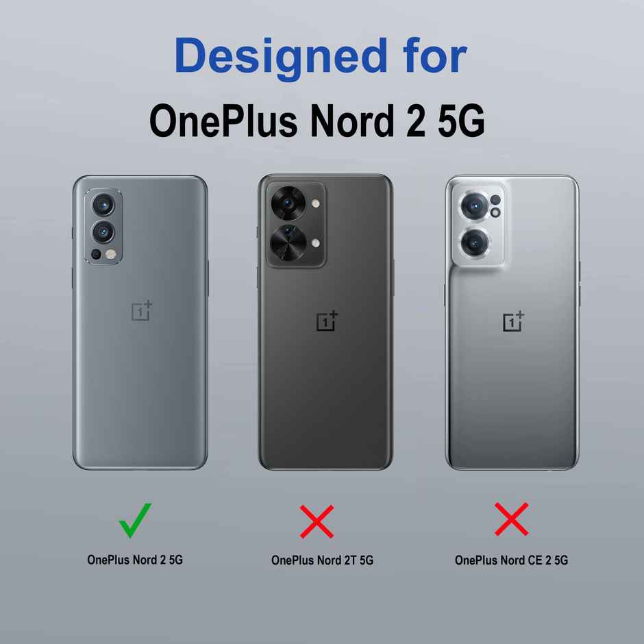 Zapcase Back Cover for OnePlus Nord 2 5G | Space-Purple