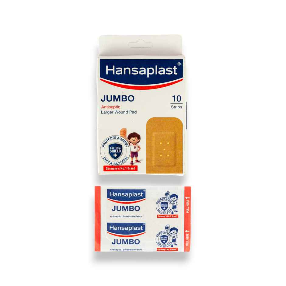 Hansaplast Jumbo Antiseptic Larger Wound Pad
