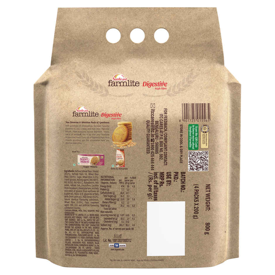 Sunfeast Farmlite Digestive High Fibre
