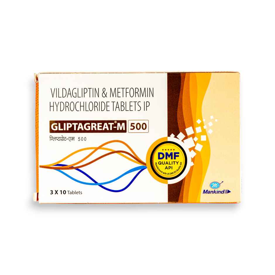 Gliptagreat-M 500 Tablet