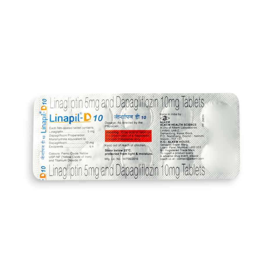 Linapil D 10 Tablet