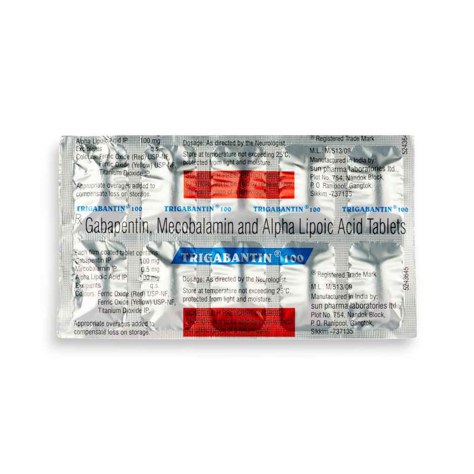 Trigabantin 100 Tablet