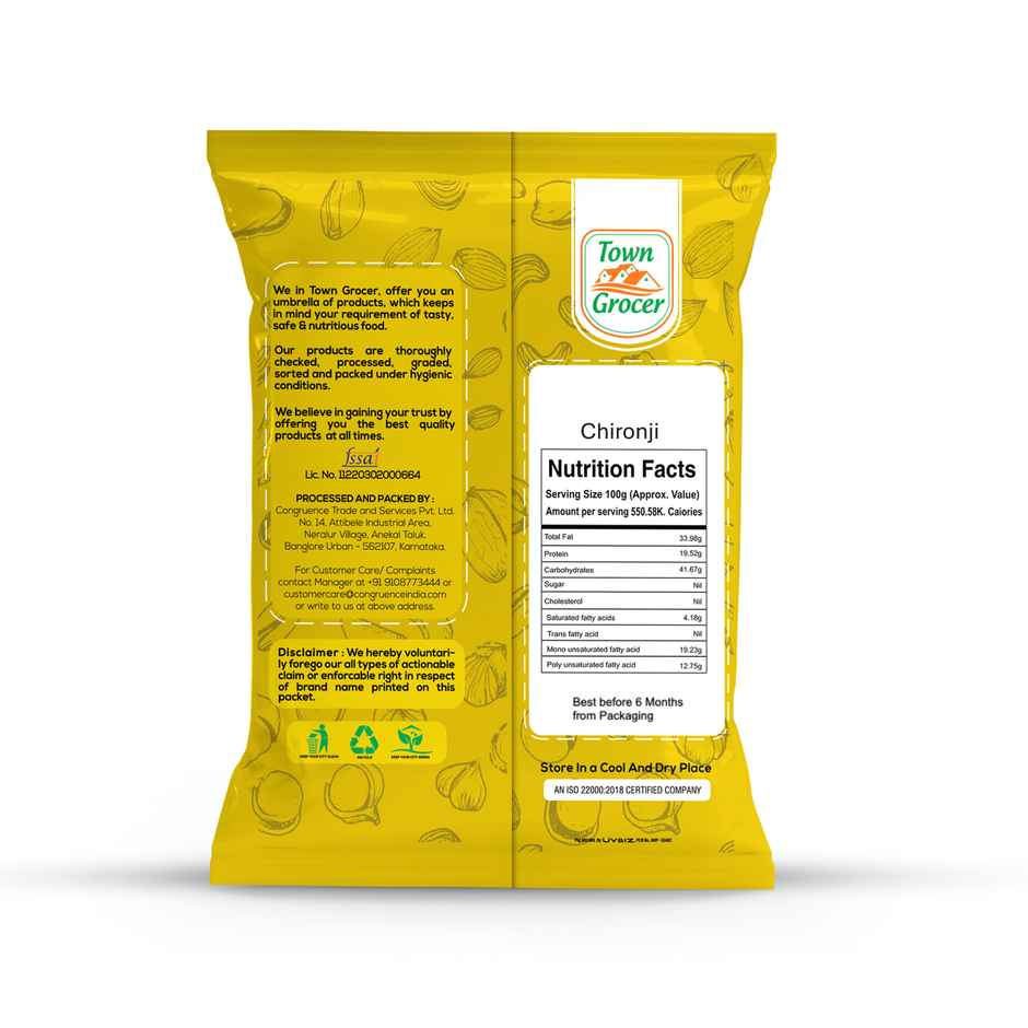 Town Grocer Premium Quality Chironji