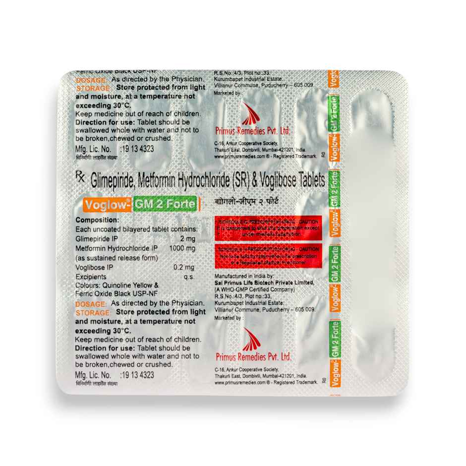 Voglow-GM 2 Forte Tablet SR