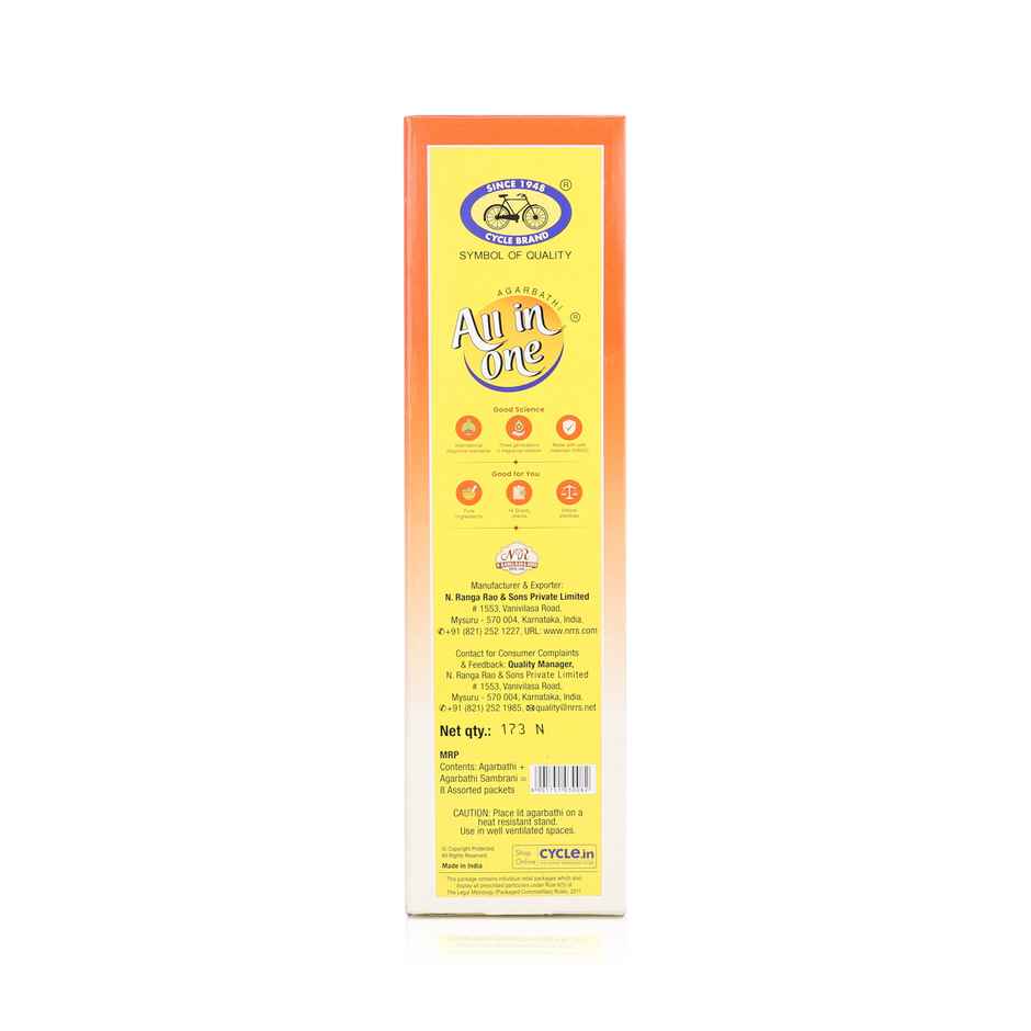 Pure All In One Assorted Incense Sticks | 173N | Cycle Combo
