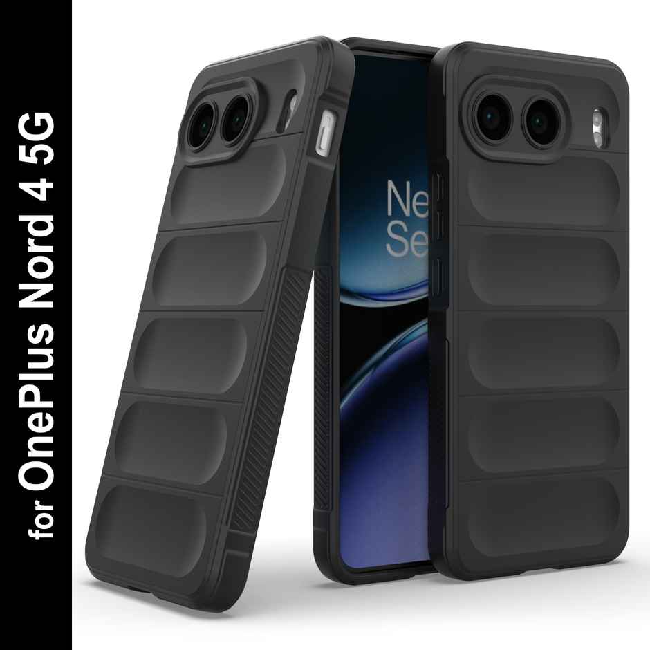 Zapcase Back Cover for OnePlus Nord 4 5G | Magic-Black