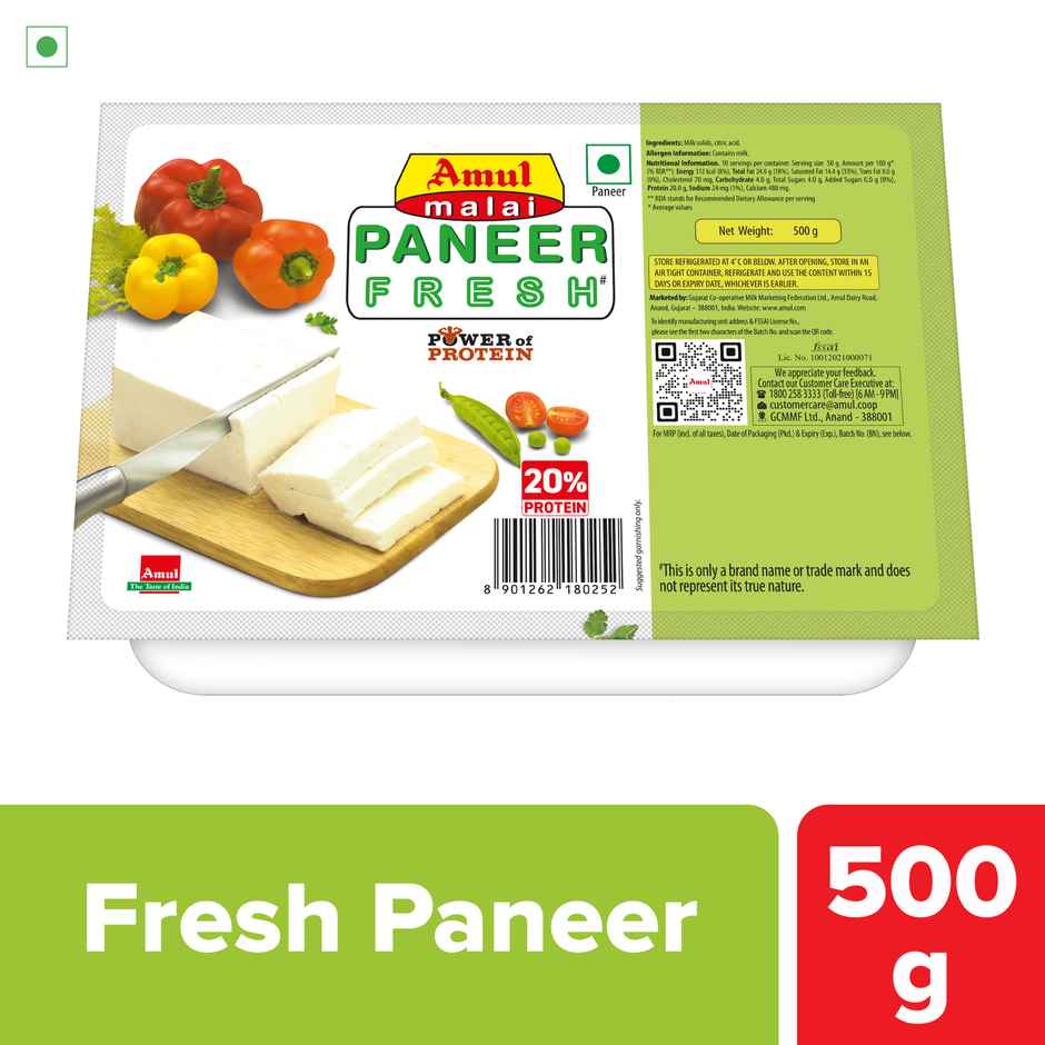 Amul Fresh Paneer Block