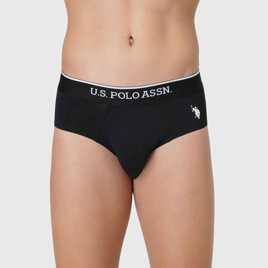 U.S. Polo Assn. | Underwear Pack of 2 | M | Briefs | EB004 | Black and Blue
