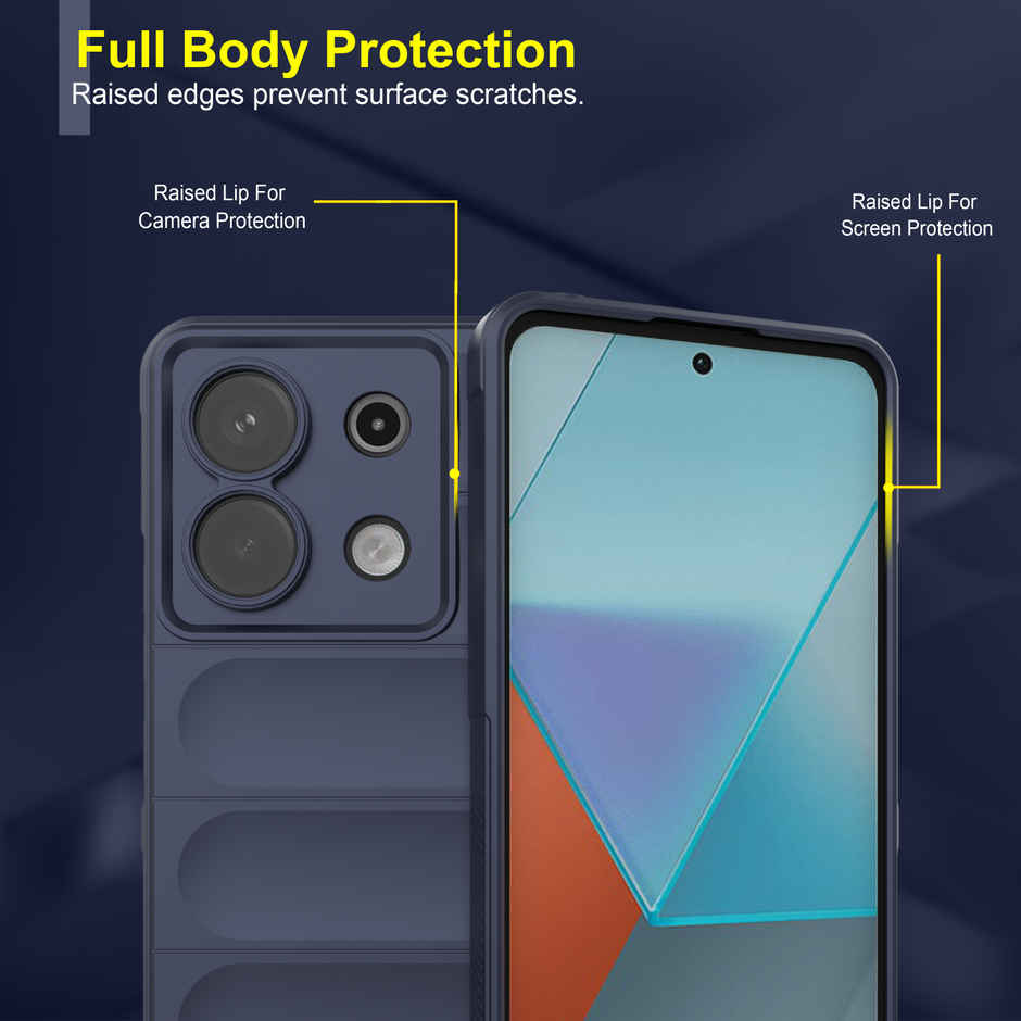 Zapcase Back Cover for Mi Redmi Note 13 5G | Magic-Sapphire