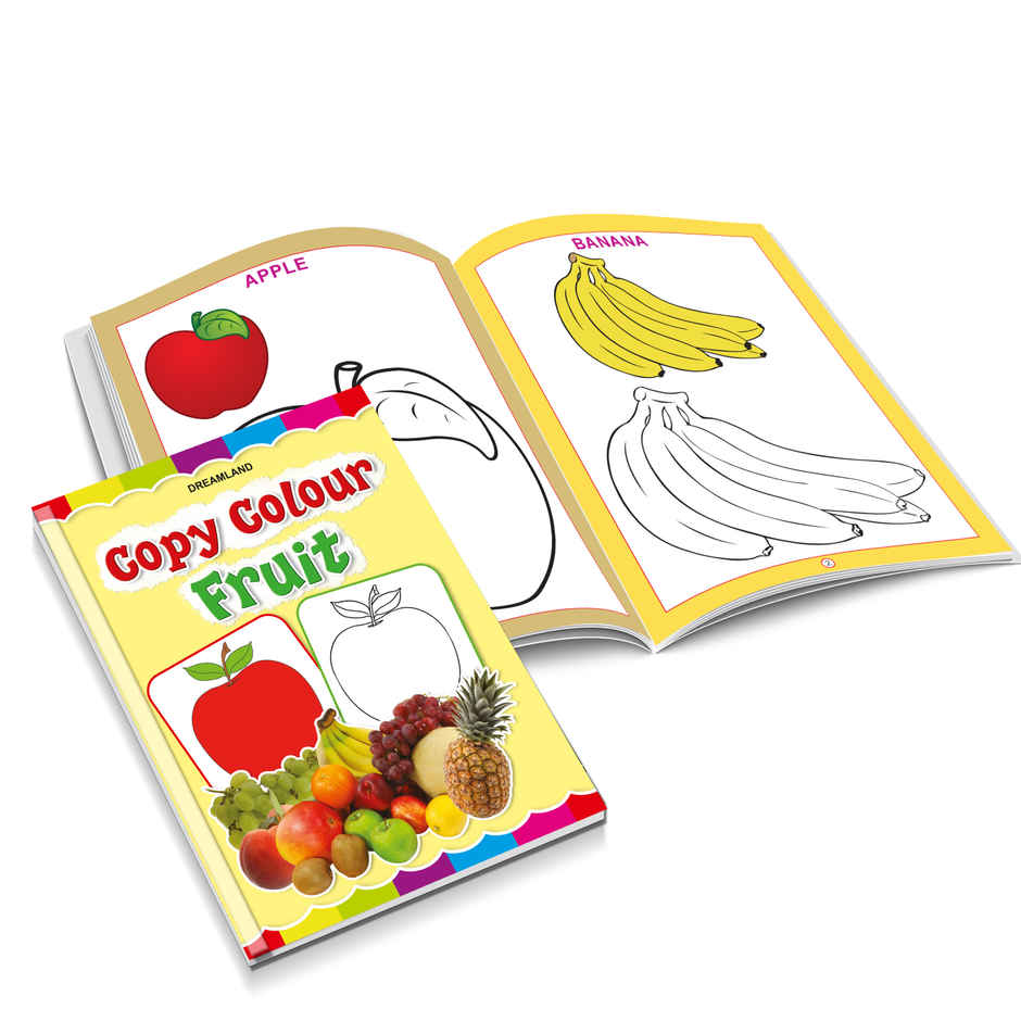Copy Colour Book - 1 to 6 (Pack) | Gift for kid | Book Gift Pack | Coloring Books for kid, 96 Pages