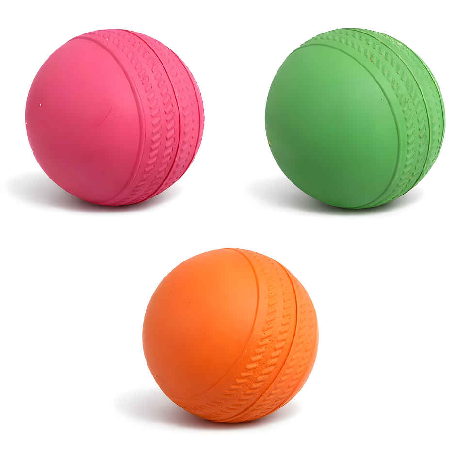Spanker Sports Rubber Cricket Balls | Lightweight Durable Practice Balls