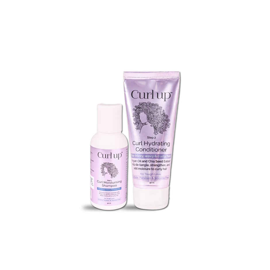 Curl Up Wash Combo with Shampoo & Conditioner