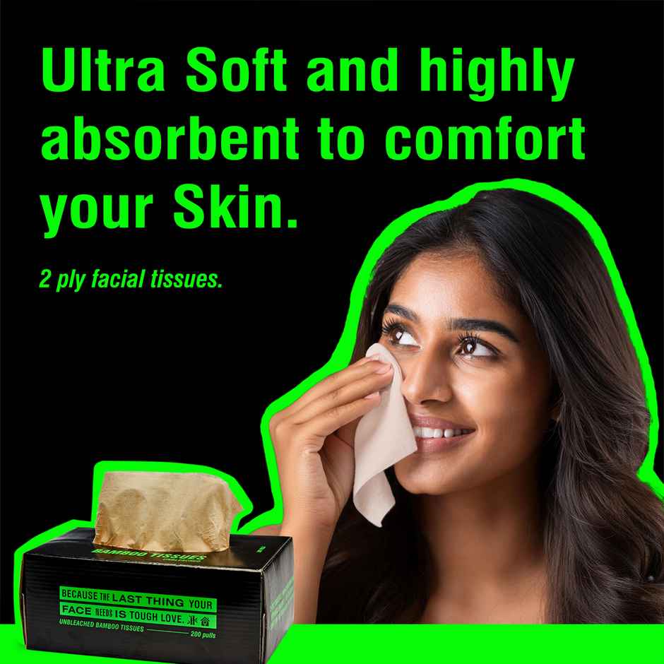 Beco Super Soft Facial Tissue paper | Carbox | 2 ply | 200 sheet