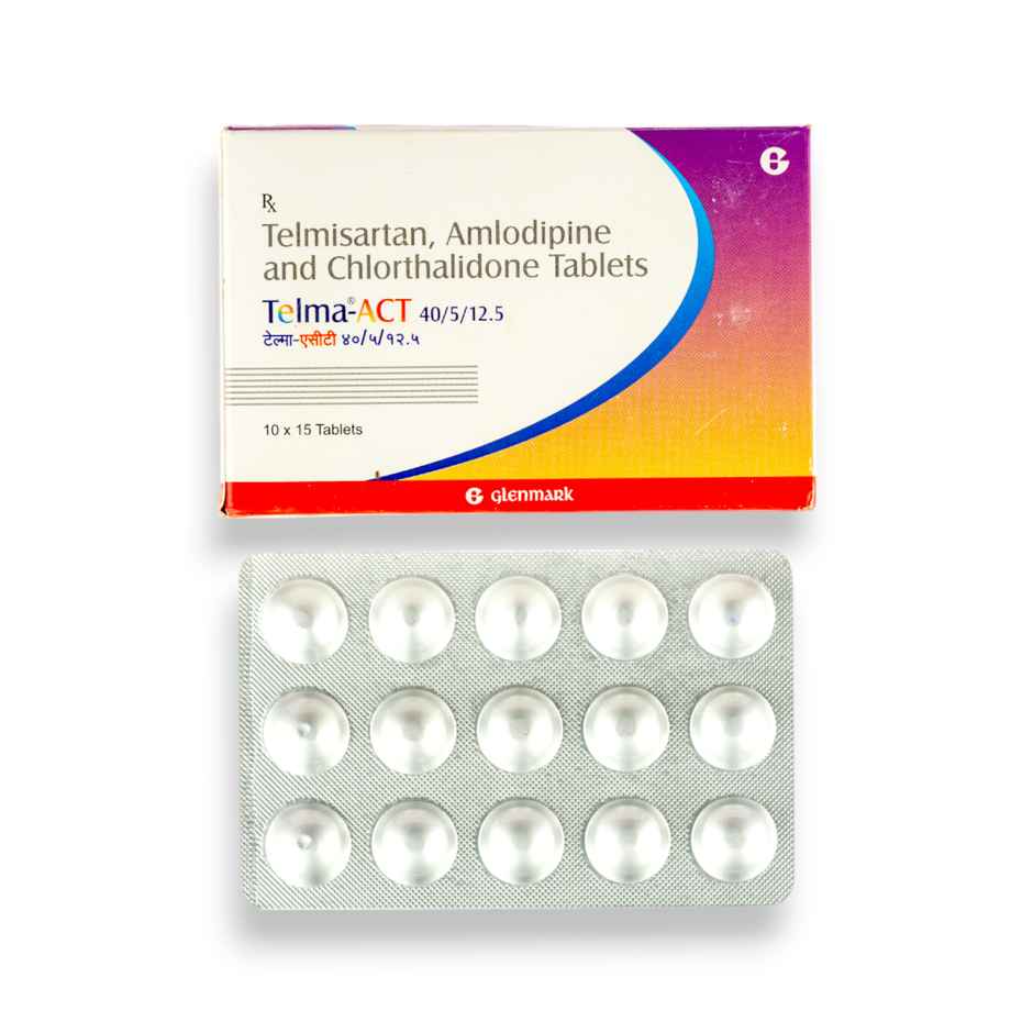 Telma-ACT 40/5/12.5 Tablet