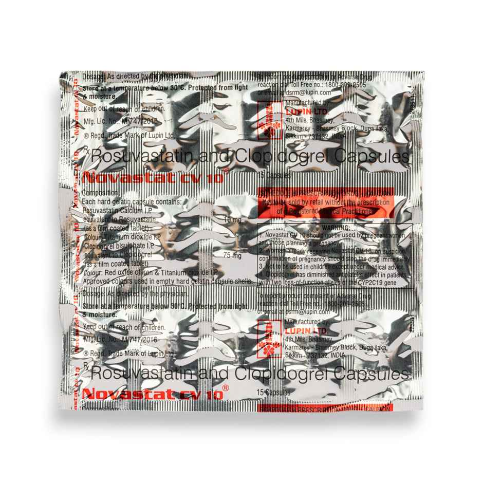 Novastat CV 10 Capsule