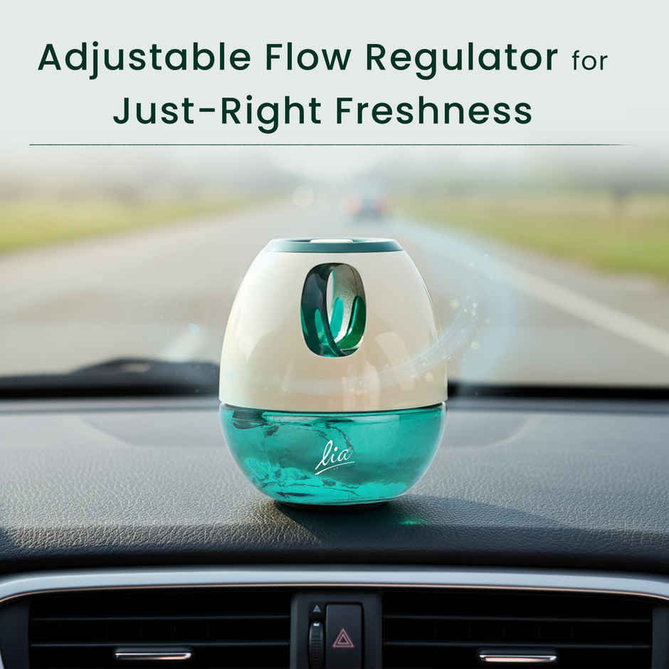 Lia Aqua Dream Car Gel | Long Lasting Air Freshener for Car | From House of Cycle