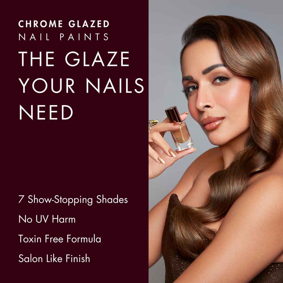 HYUE Chrome Glazed Nail Paint | Gold Mine - 128
