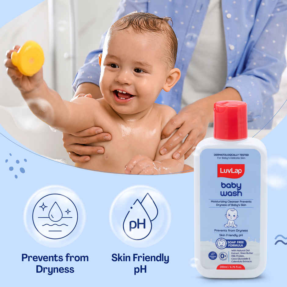 LuvLap Baby Wash