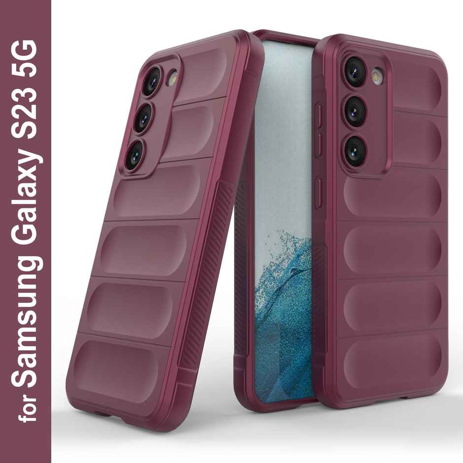 Zapcase Back Cover for Samsung Galaxy S23 5G | Magic-Plum