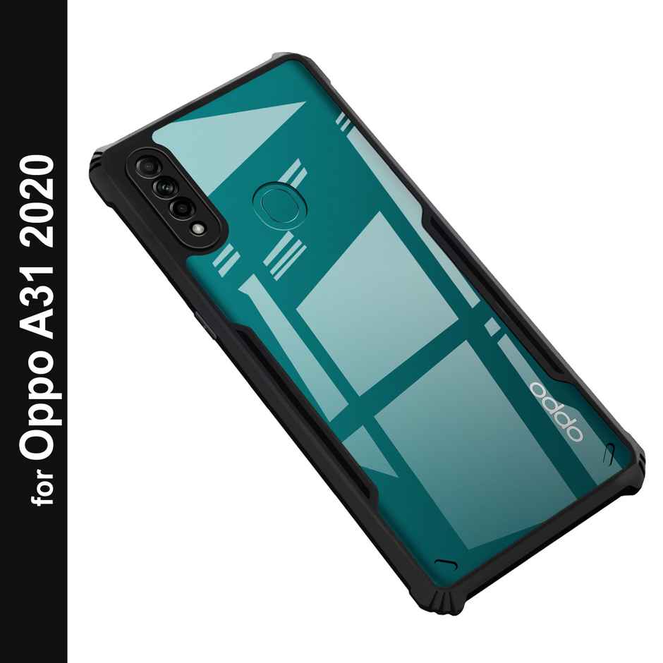 Zapcase Back Cover for Oppo A31 | Matte-Black