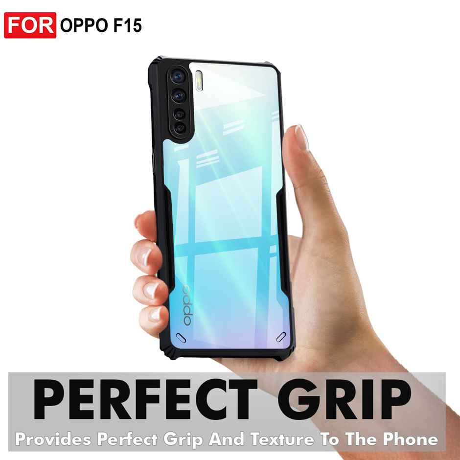 Zapcase Back Cover for OPPO F15 | Matte-Black