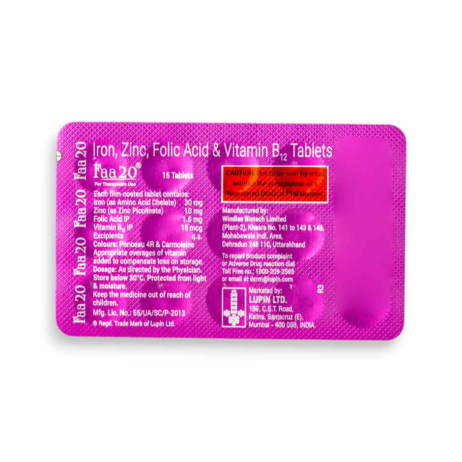 Faa 20 Tablet