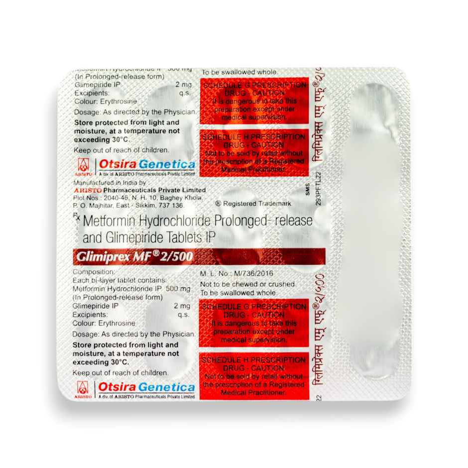 Glimiprex MF 2/500 Tablet PR